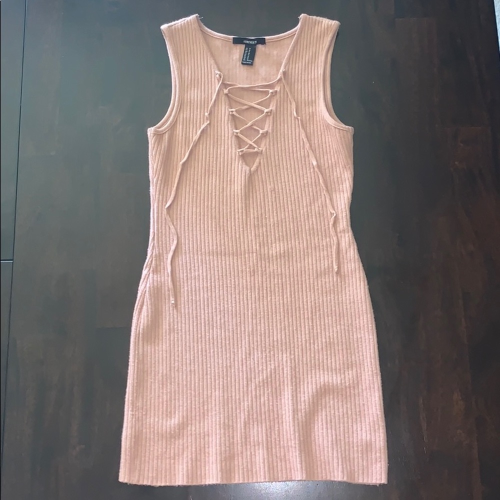 Forever 21 Sweater Tank Dress